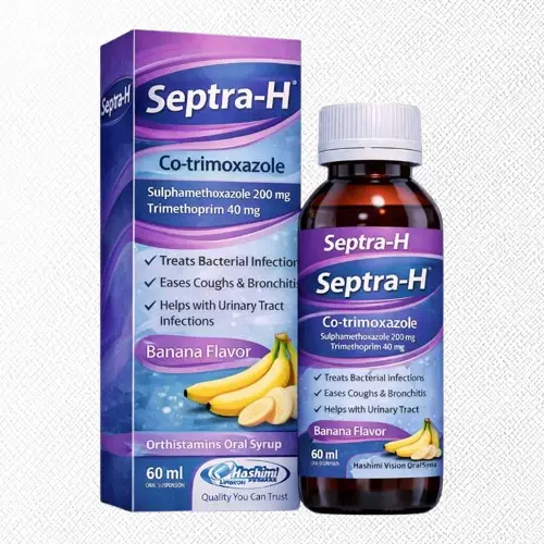 SEPTRA-H® Oral Suspension Co-trimoxazole (Sulfamethoxazole + Trimethoprim