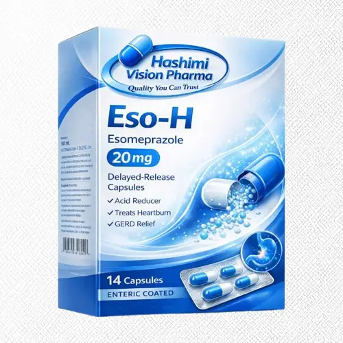 ESO-H® 20 mg Capsules Esomeprazole – Delayed-Release (Enteric-Coated)