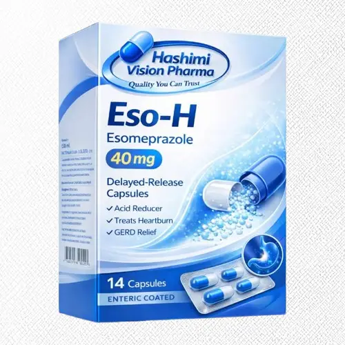 ESO-H® 40 mg Capsules Esomeprazole – Delayed-Release (Enteric-Coated)
