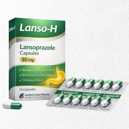 LANSO-H® Capsules 30 mg Lansoprazole – Proton Pump Inhibitor (PPI)