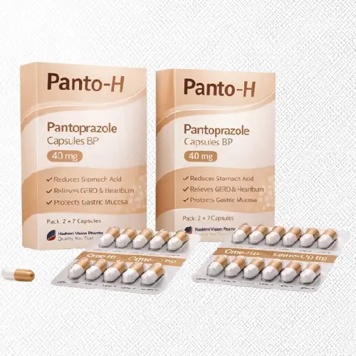 PANTO-H® Capsules 40 mg Pantoprazole – Proton Pump Inhibitor (PPI)