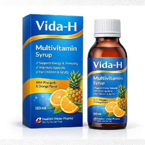 VIDA-H® Multivitamin Syrup Comprehensive Daily Nutritional Support