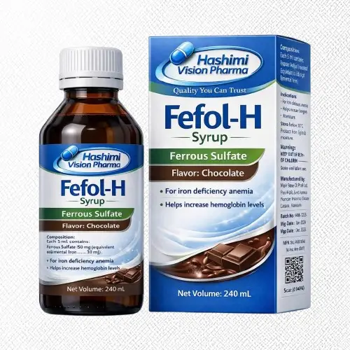 FEFOL-H® Syrup Iron Supplement for Hemoglobin Restoration