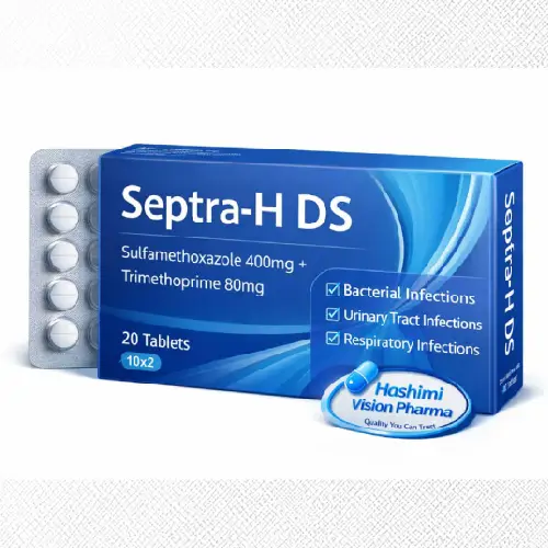 SEPTRA-H DS® Tablets Sulfamethoxazole 400 mg + Trimethoprim 80 mg Tablets BP