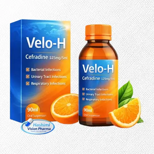 VELO-H® Oral Suspension 125 mg/5 mL Cefradine Oral Suspension BP