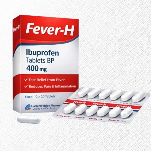 FEVER-H® Tablets (Ibuprofen 400 mg)