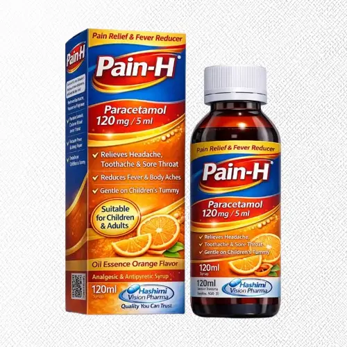 PAIN-H® Oral Syrup Paracetamol 120 mg / 5 mL