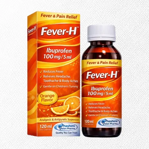 FEVER-H® Oral Suspension Ibuprofen 100 mg / 5 mL