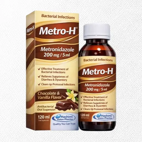METRO-H® Oral Suspension Metronidazole 200 mg / 5 mL